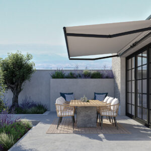 Τέντες με αρθρωτούς βραχίονες