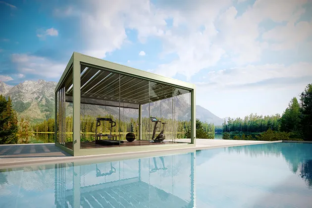 Stamos Skiasi - Βιοκλιματική πέργκολα Stamos Skiasi - Βιοκλιματική πέργκολα